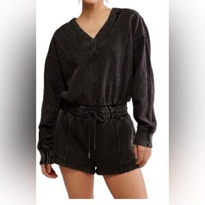 FP Movement by Free People Black Jumpsuit